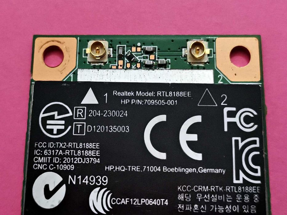 ReaLTek RTL8188ee - Karta Sieciowa WiFi