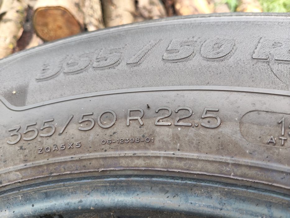 Opony Michelin 355/50r22.5