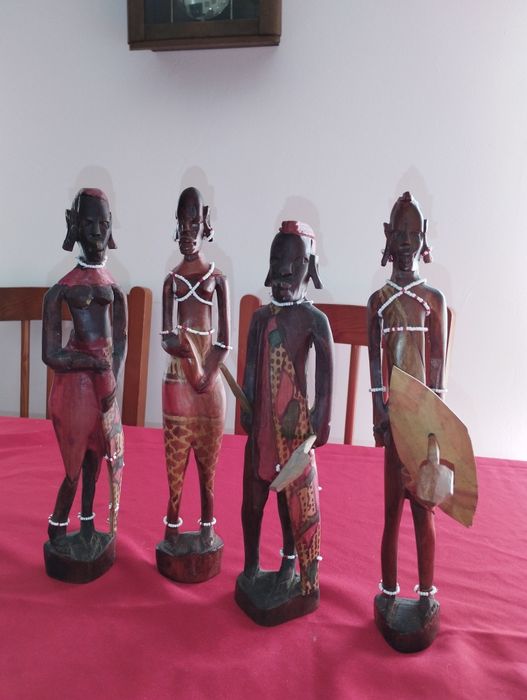 Esculturas tribais , casais