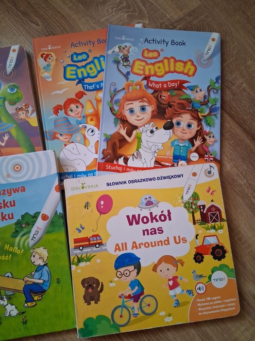 Zestaw Ting  4 ksiażki i długopis