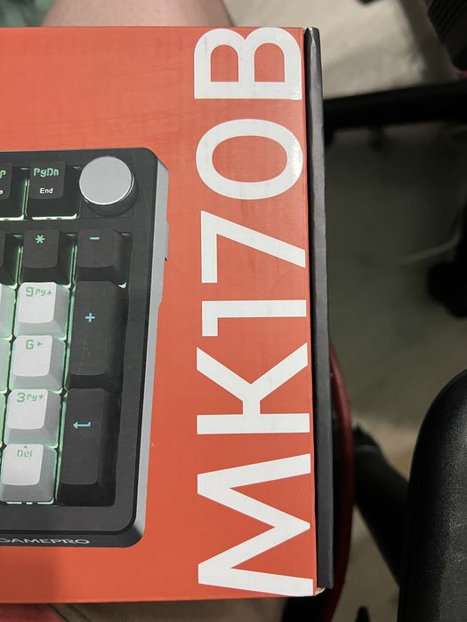 Клавіатура GamePro MK170 Outemu Red Hot-Swap Switch Black