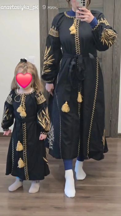 Сукні-вишиванки 2шт. Доросла, та дитяча.