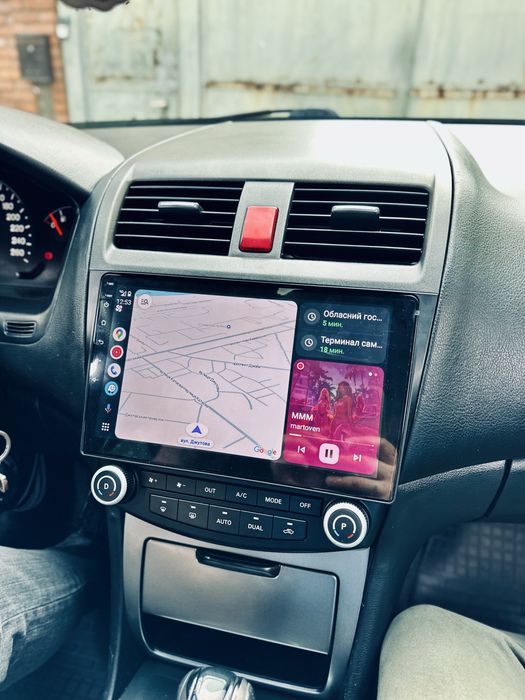 Автомагнитола для Honda Accord 7, магнитола андроїд,9/10 дюймів  CarPlay Android auto