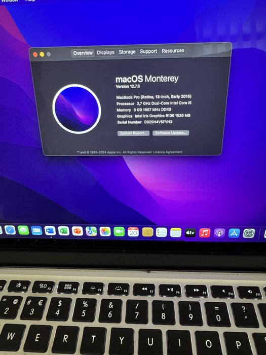 MacBook PRO 2015494648114178969601
