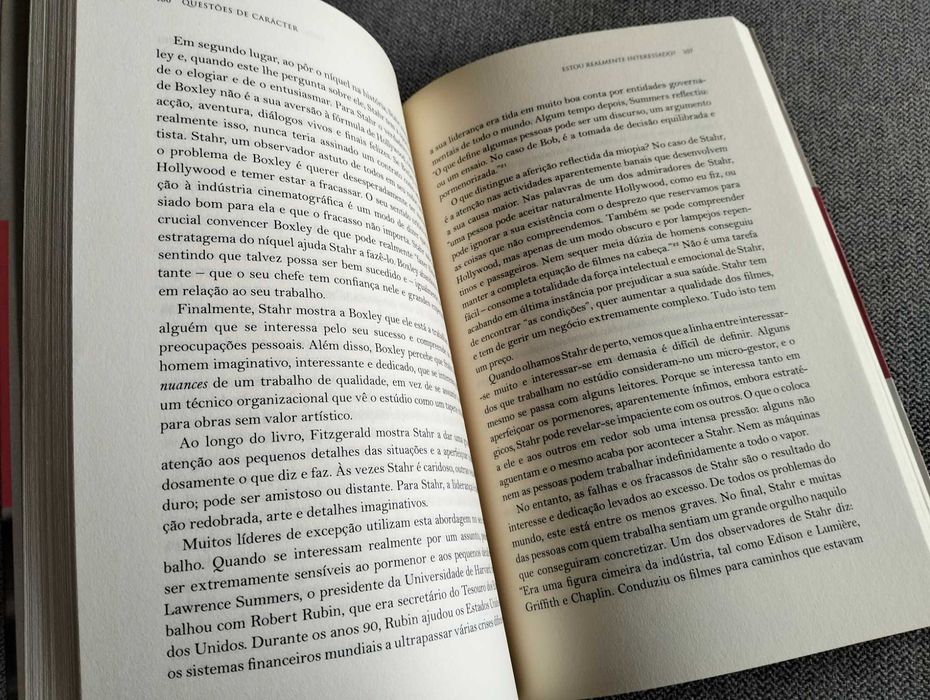 Livro "Questões de carácter" de Joseph L. Badaracco, Jr