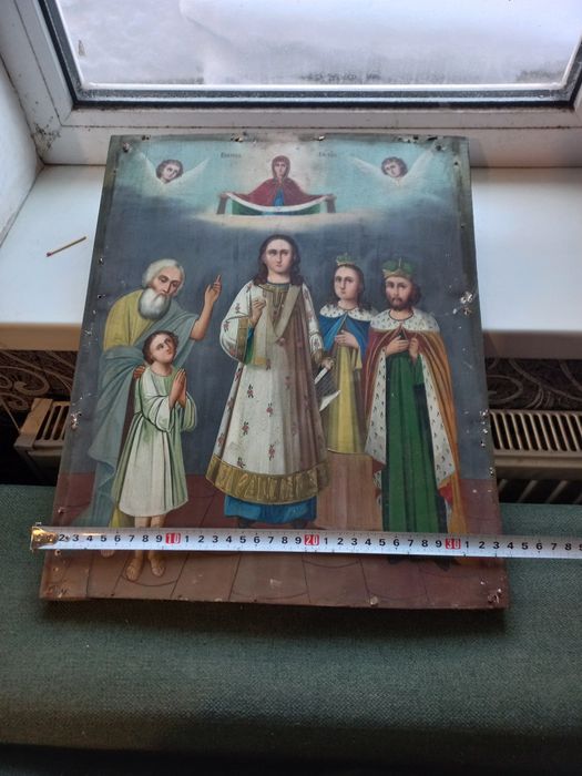 Икона  покрова  богородицы