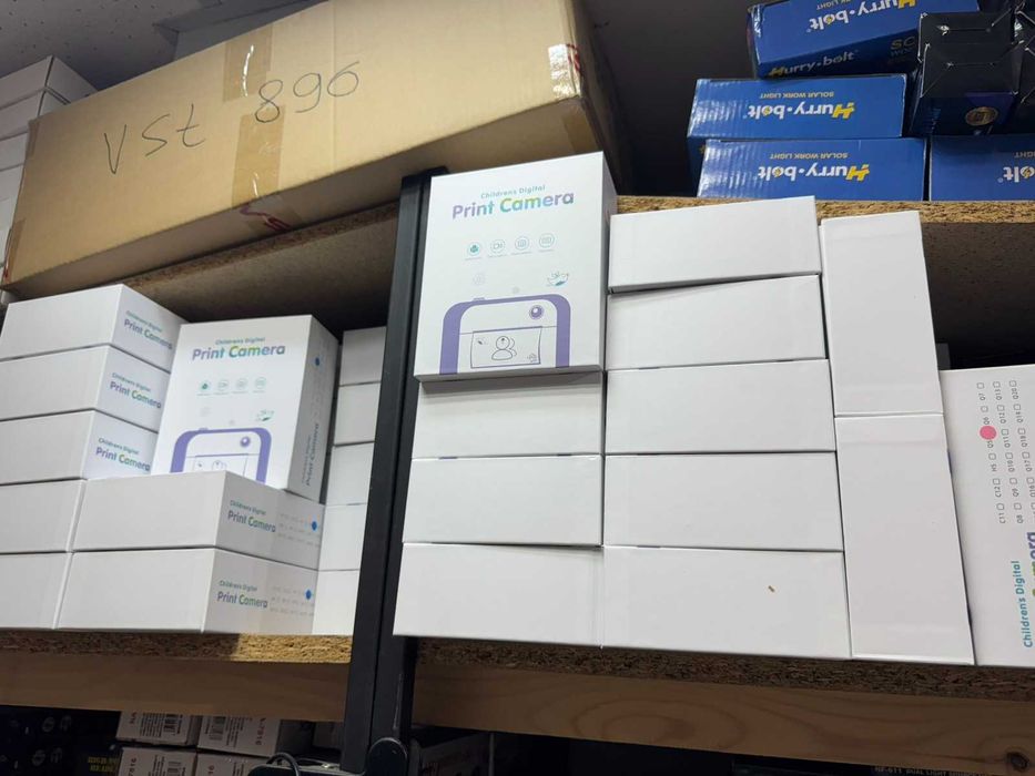 Фотоаппарат мгновенной печати детский Q5 48Мп APP мини термо принтер