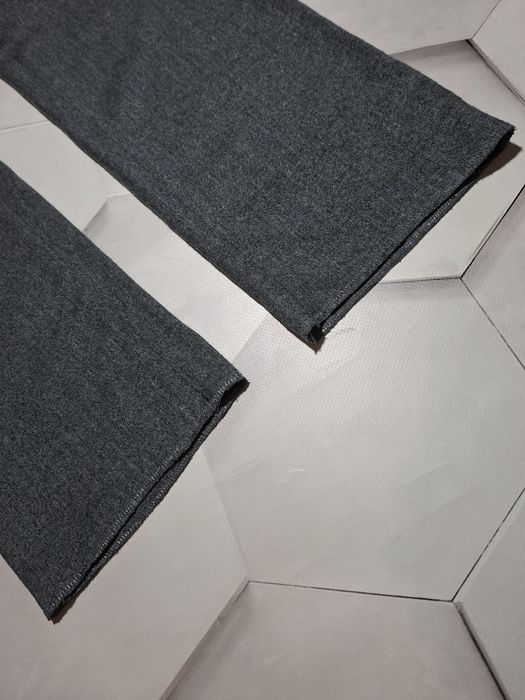 Boggi Milano City Trousers In Flannel Grey Loro Wool Men's/48/M-L