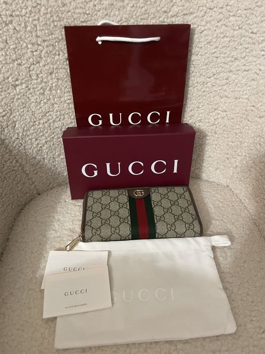 Новый Кошелёк Gucci канва
