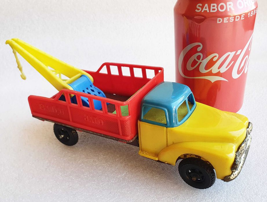 Antigo Brinquedo Plástico ~ " Camião Reboque da JATO " ~ Anos 60