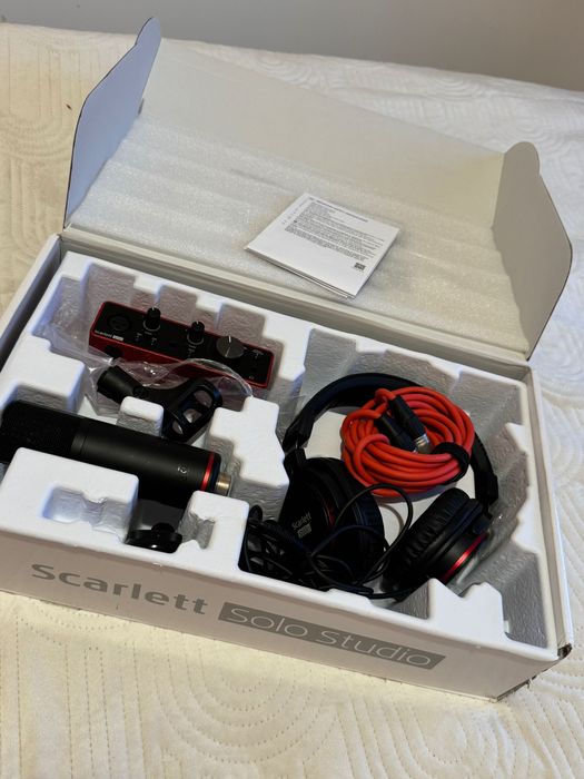 Focusrite Scarlett Solo Studio zestaw studyjny