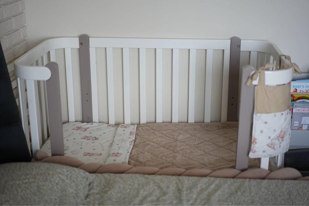 Ліжко нове  Верес Монако білий + матрас+ маятник+кріплення+ текстиль