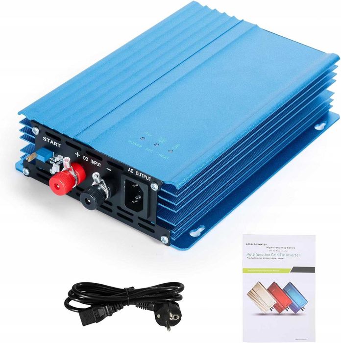 Falownik Solarny 500W MPPT 12V-220V Grid Tie Mikroinwerter