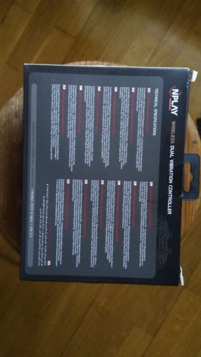 Comando wireless dual vibration