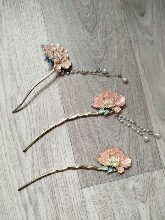 Шпильки для волосся у східному стилі та Пояс для виконання східних тан