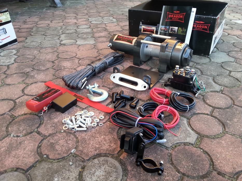 Wyciągarka, wciągarka Dragon Winch DWH 3000 HD 12V LINA SYNTETYK