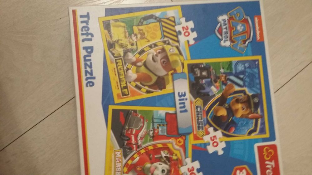Puzzle Psi Patrol 3 w 1 Trefl