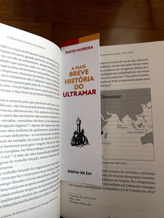 A Mais Breve História do Ultramar de David Moreira