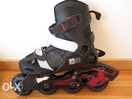 Patins em linha, tamanho 30-32