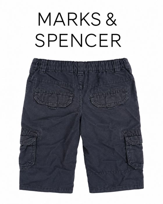 Spodenki chłopiec lniane 2-3 lata MARKS AND SPENCER