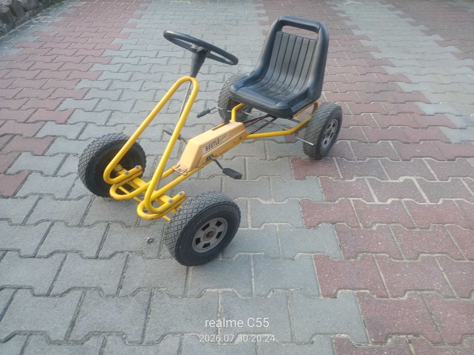 Quad na pedały jeździk