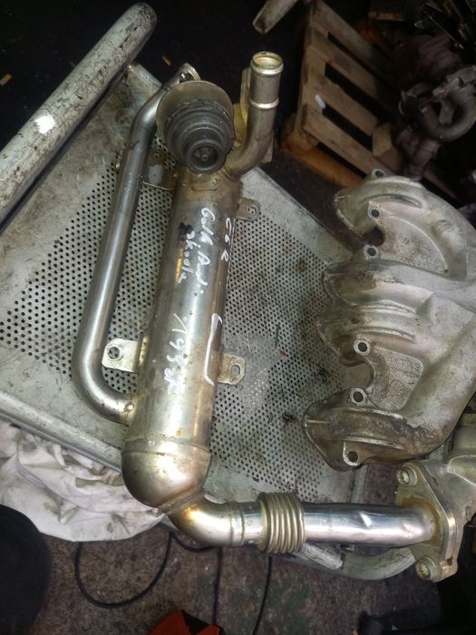 Chlodniczka spalin egr golf audi Passat skoda 2.0 tdi 1.9 tdi