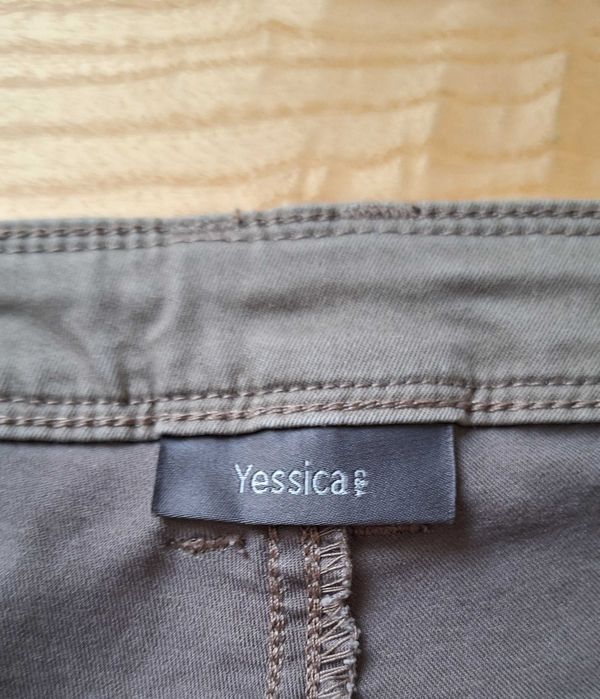 YESSICA - Długie spodnie damskie, wąskie nogawki