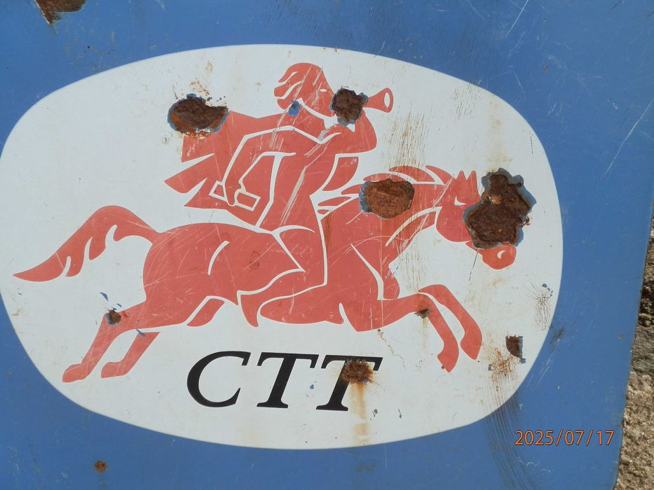 Antiga  Placa    CTT Telefone