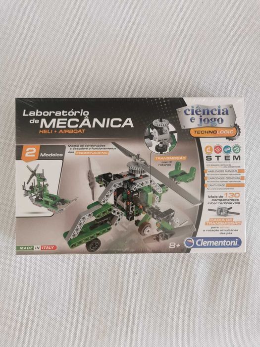 Clementoni Laboratório de Mecânica Heli + Airboat