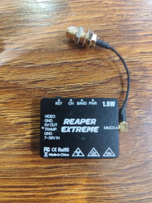 Відеопередавач RushFPV, та Foxeer 5.8G