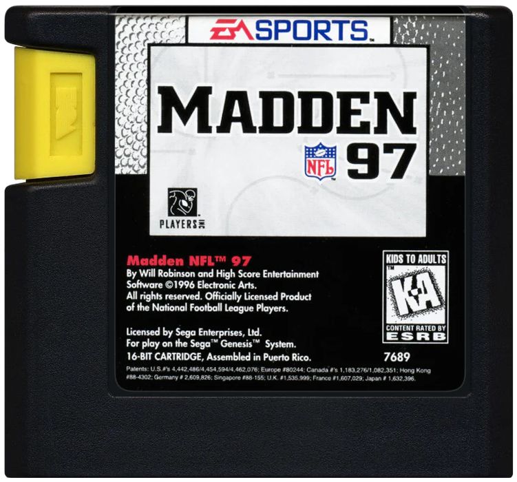 Madden NFL 97 - Sega Genesis (Używana)