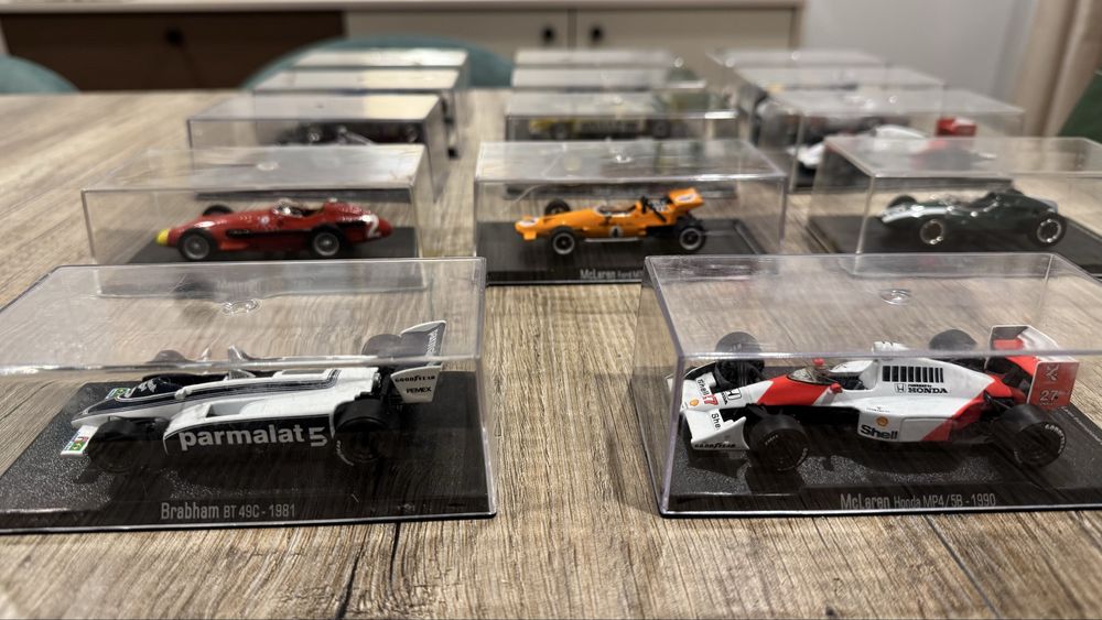 Coleção Carros Miniatura Formula 1 - 30 anos