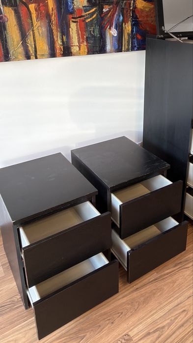 IKEA MALM – 2 Mesas de Cabeceira
