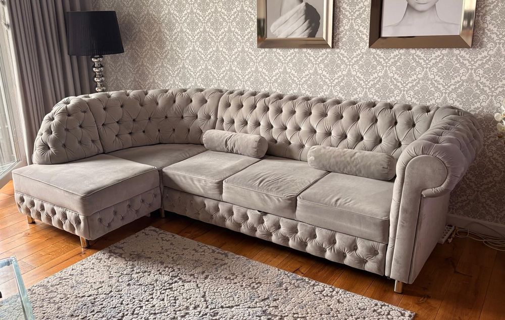 Sylowy narożnik Chesterfield