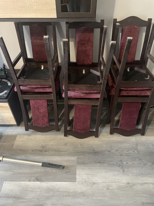 Duży Stół +6 krzeseł