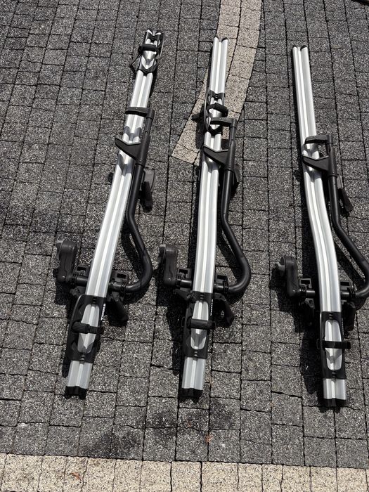 Uchwyt rowerowy thule proride 3 sztuki