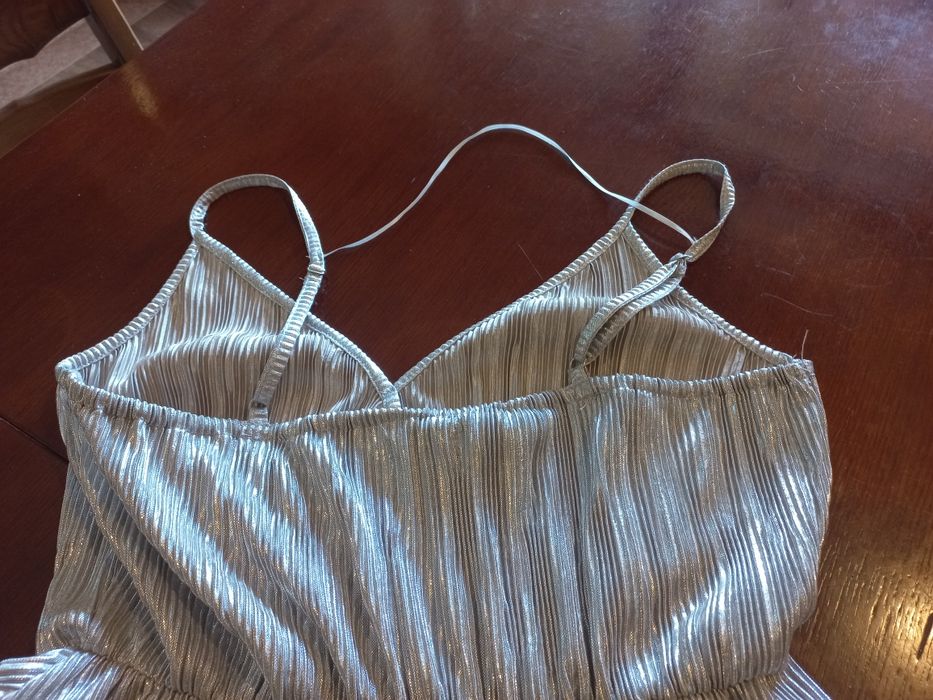 Srebna sukienka M pull& bear
