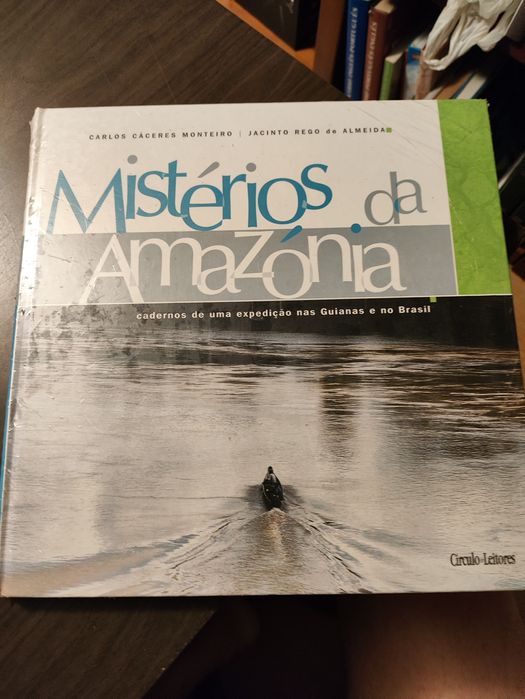 Livro mistérios da Amazónia novo