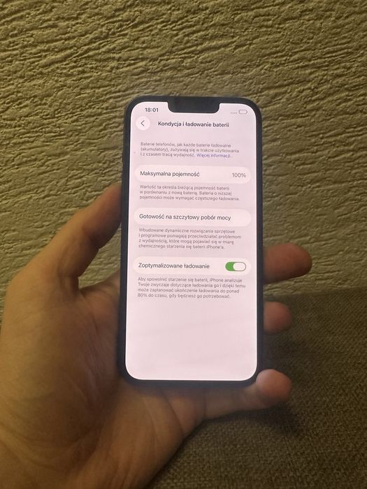 Iphone 14 128gb 100% bateria, gwarancja