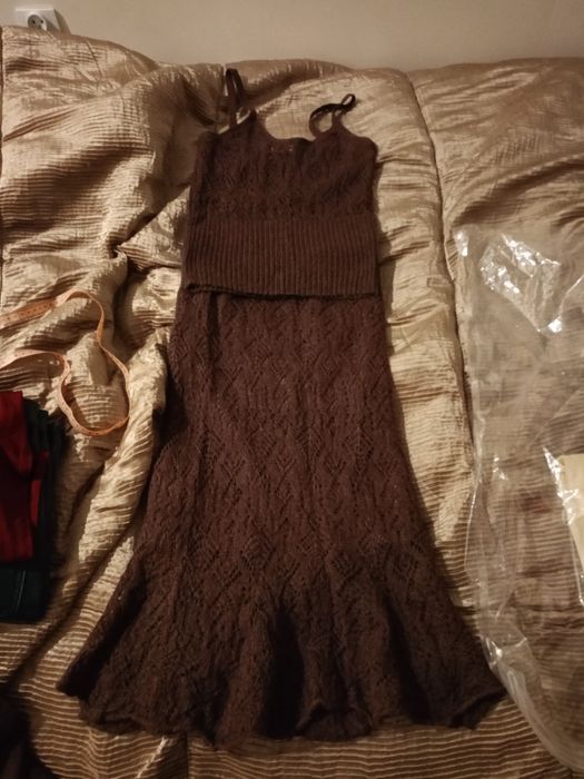 Solar, komplet z alpaki, rozm. 38