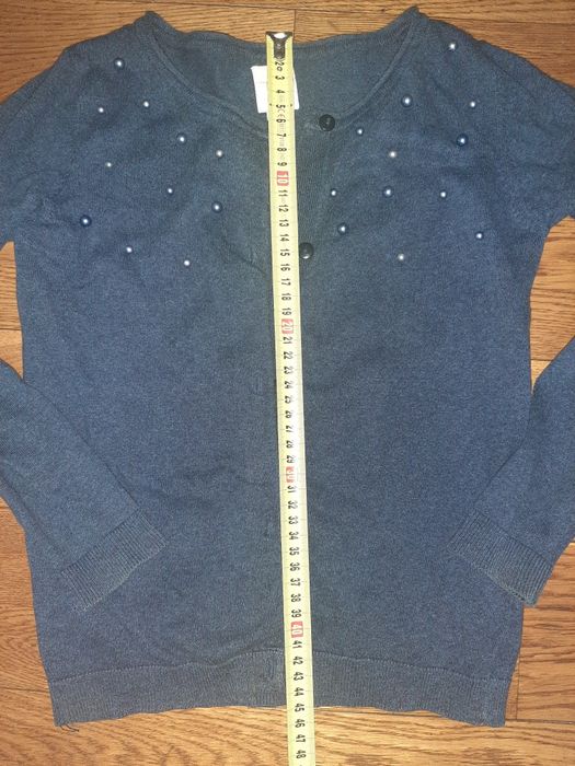 Sweter sweterek smyk 128 granatowy