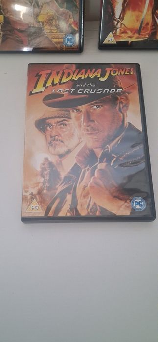 Conjunto 3 FIilmes DVD'S Indiana Jones