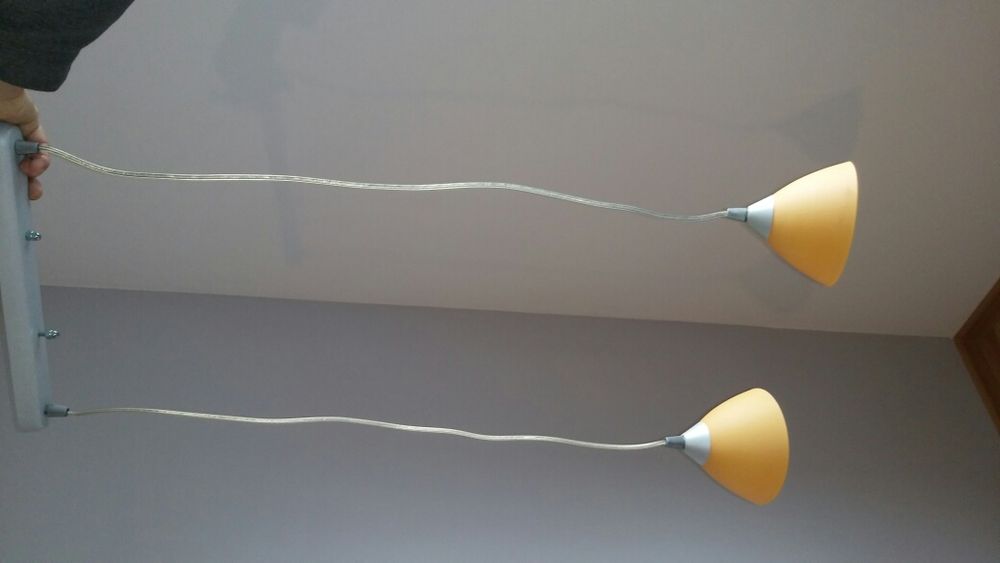 Lampa sufitowa podwójna 2x40