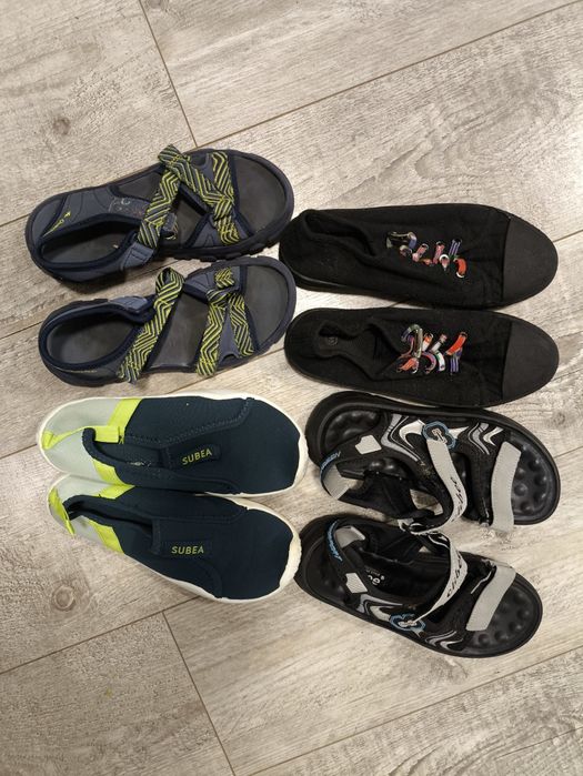 Trampki, sandały, buty na wodę, rozm 34-35