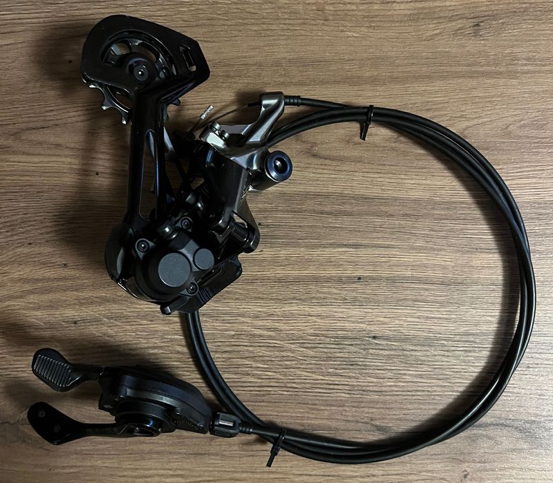 Kpl.Przerzutka tylna Shimano XTR RD-M9100+Manetka XTR SL-M9100