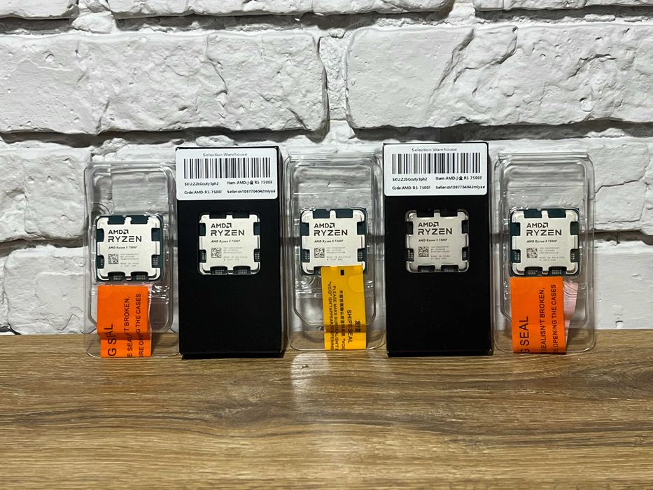 Процесор AMD RYZEN 5 7500F, 7700 нові