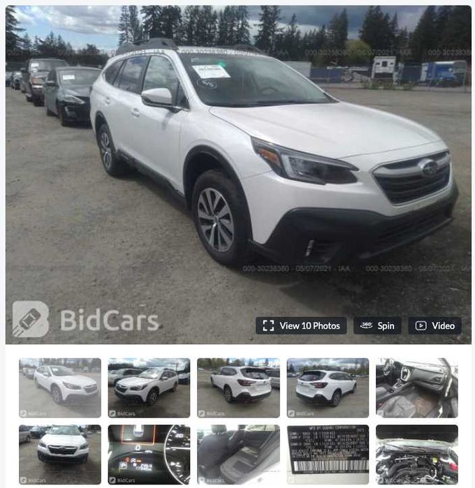 Subaru Outback 2020 не битая, первый владелец
