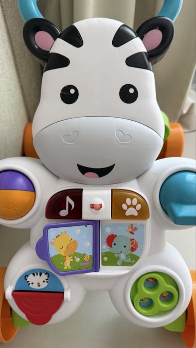 Інтерактивні ходунки  толокар Fisher-Price Зебра (DLD80)