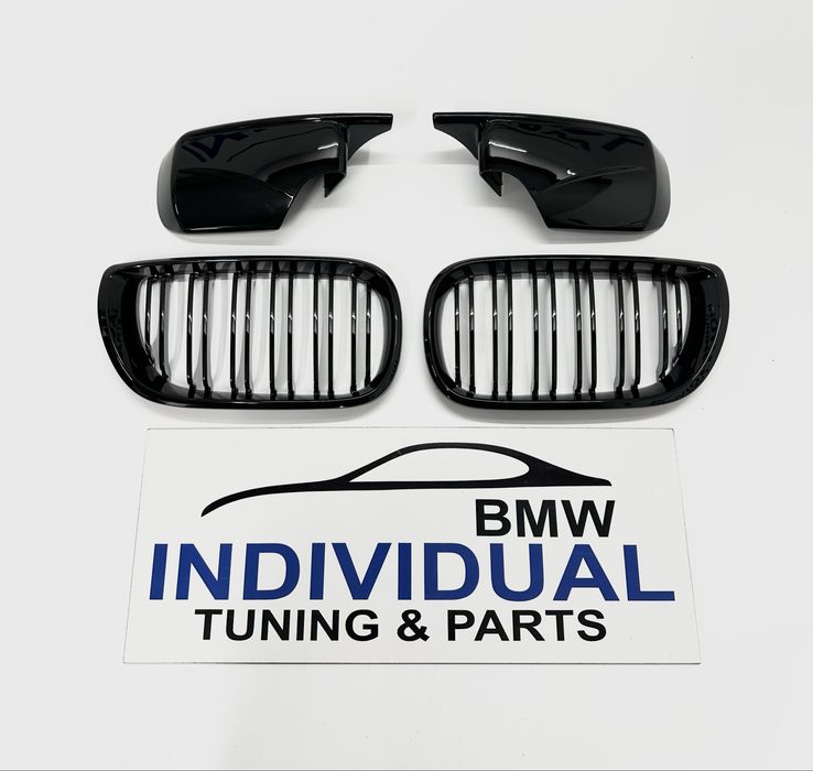 Накладки на зеркала bmw e46 e39 BMW E46 E39  рестайлінг дорестайлінг ноздрі бмв е46 е39