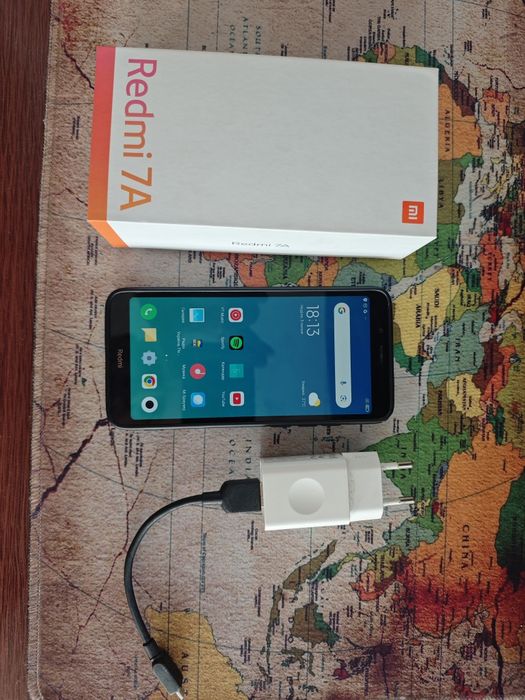 Продам телефон Xiaomi Redmi 7А  повністю робочій ціна 650грн тел. 0731126151